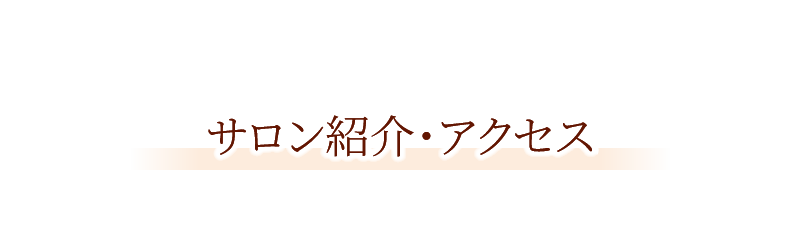 サロン紹介・アクセス